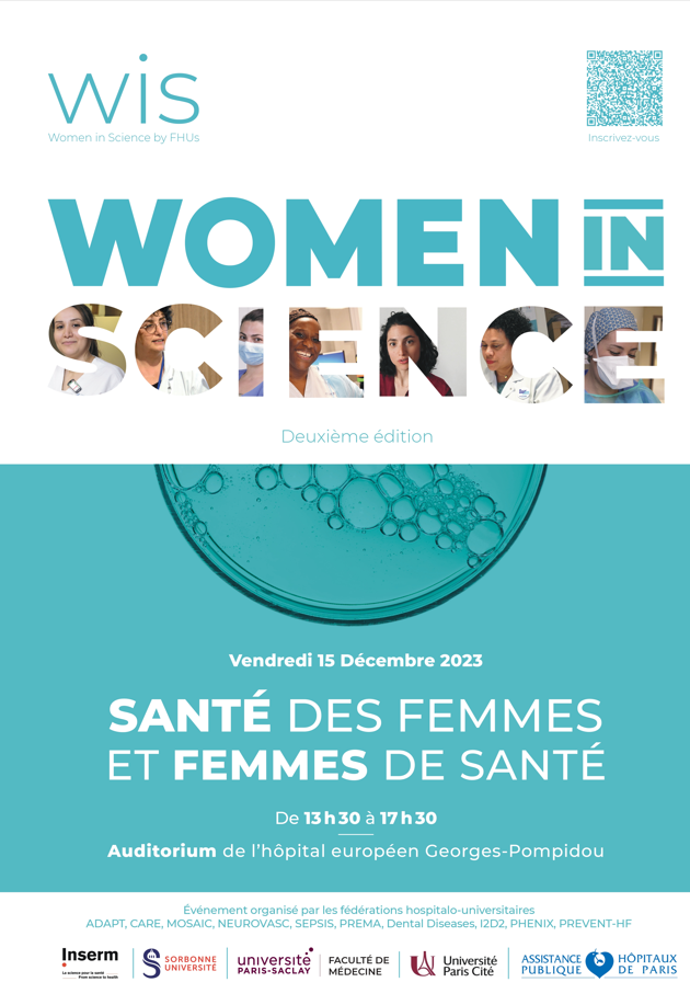 Workshop Women in Science : Santé des Femmes et Femmes de Santé WiS#2byFHUs