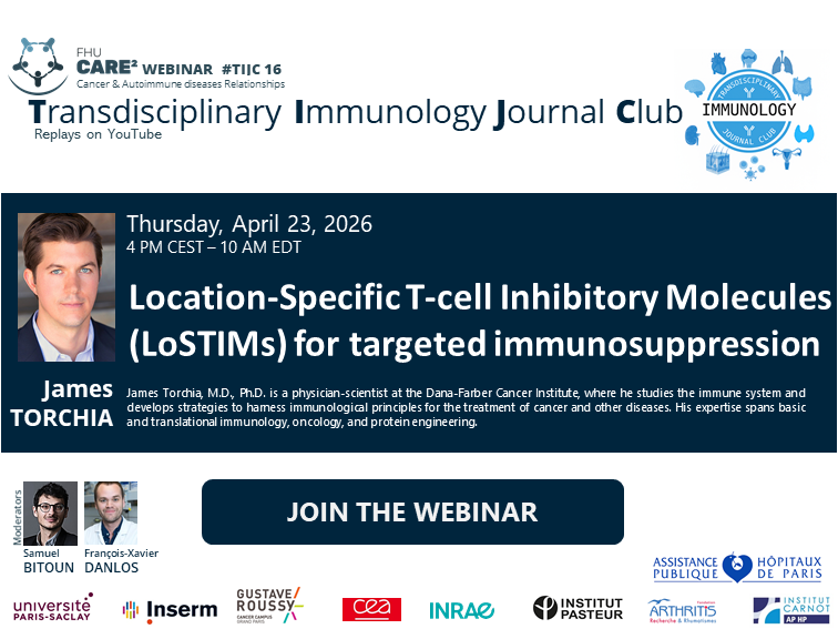 Journal Club : Location-Specific T cell Inhibitory Molecules (LoSTIMs) for Targeted Immunosuppression #TIJC 16