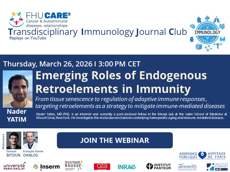 Trandisciplinary Immunology Journal Club : #TIJC 15 Emerging Roles of Endogenous Retroelements in Immunity