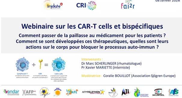 Replay | Webinaire patients – Car-T cells & anticorps bispécifiques
