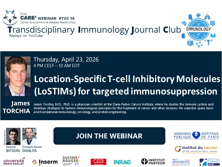 Trandisciplinary Immunology Journal Club : LoSTIMs for targeted immunosuppression #TIJC 16