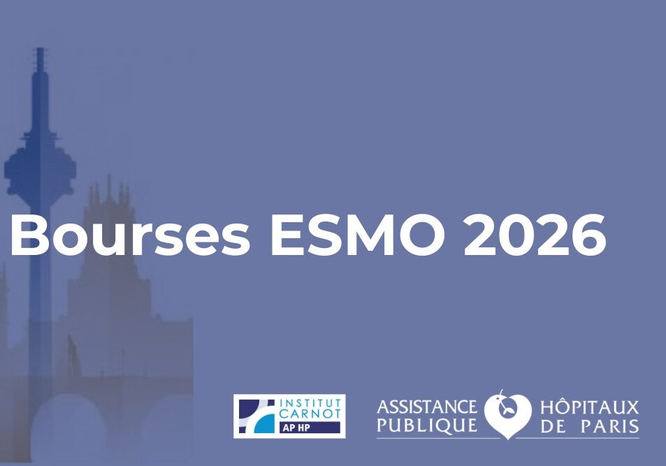 Bourses ESMO 2026 via Carnot@AP‑HP