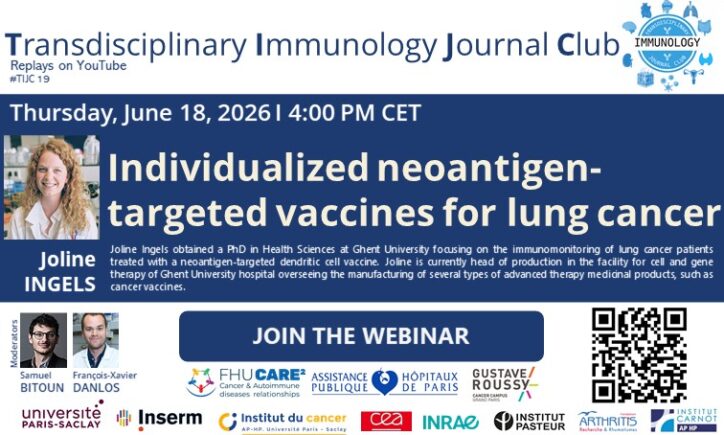 Individualized neoantigen-targeted vaccines for lung cancer #TIJC 19